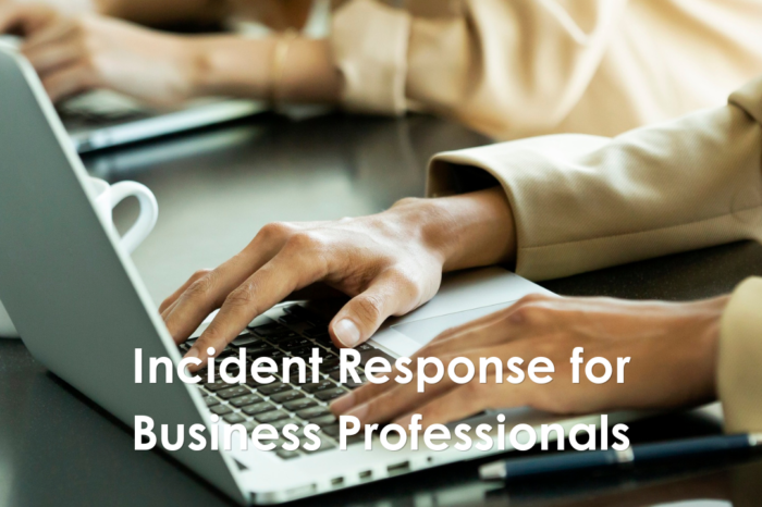 Incident Response for Business Professionals